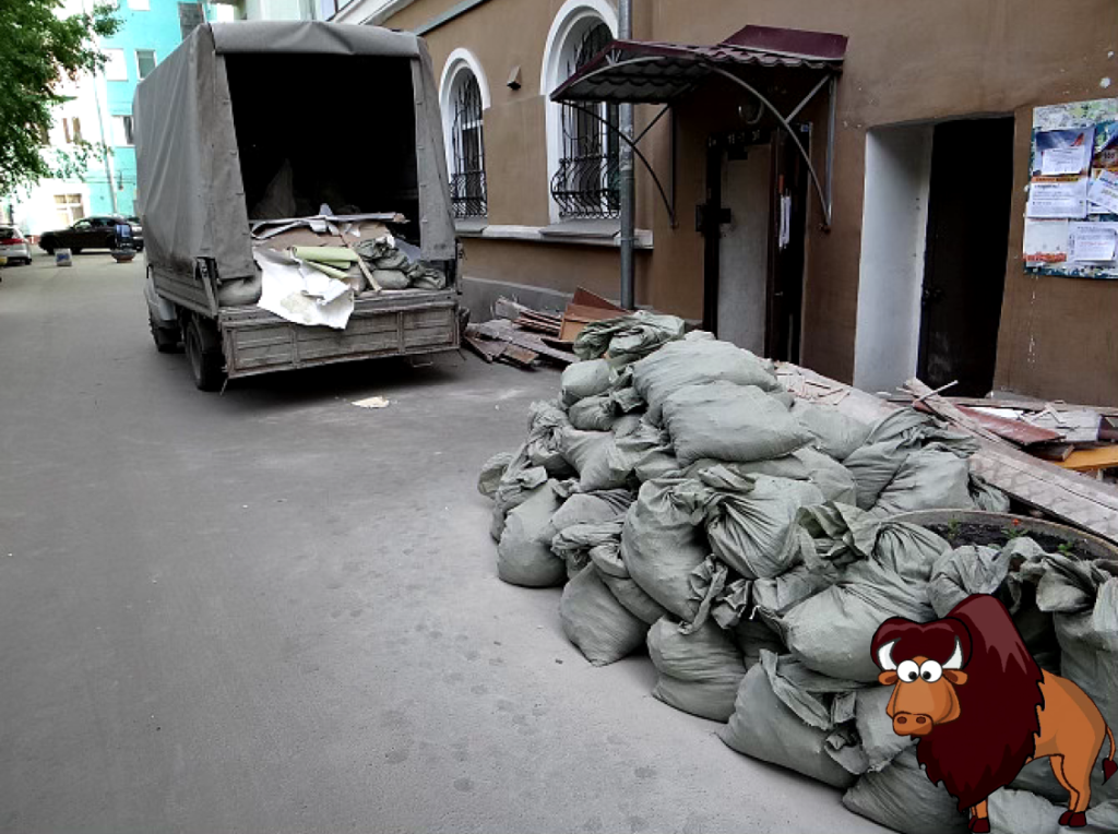 Сколько стоит вывоз строительного мусора из квартиры